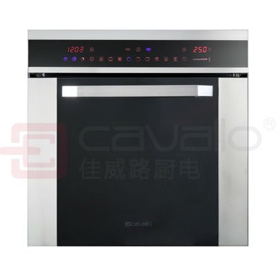 Brushed Stainless steel Multifunction Electric Built-in single oven